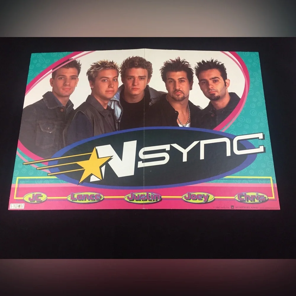 NSYNC Backstage Pass Board Game by Patch Boy Band Trivia 